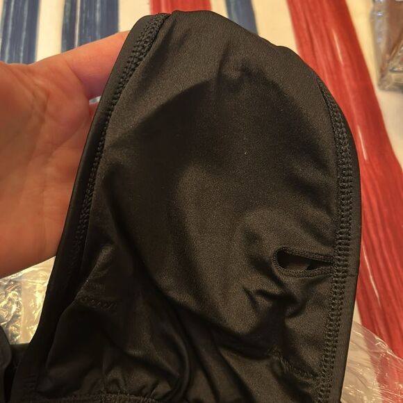 CUPSHE One Piece Swimsuit Sexy Deep V Neck Crisscross Back Self Tie Sz L NWT - Picture 9 of 10